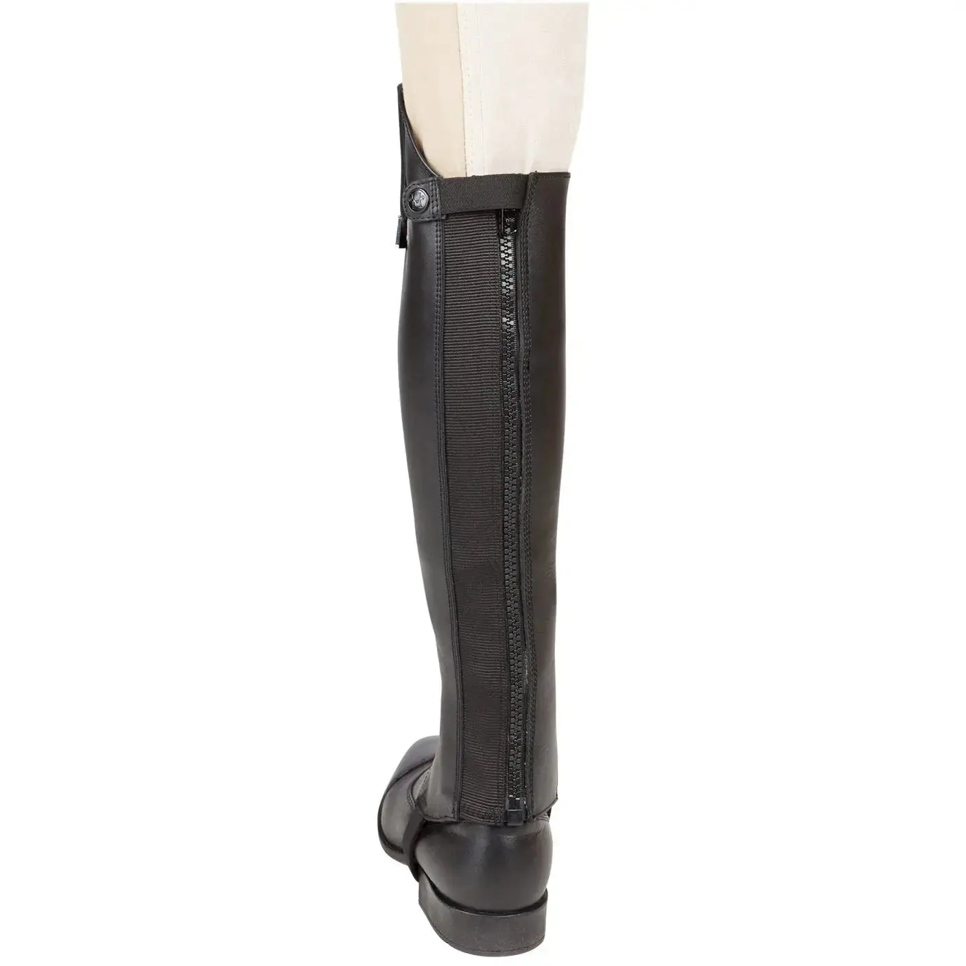 Huntley Equestrian Custom Fit Premium Leather Half Chaps - Image 7