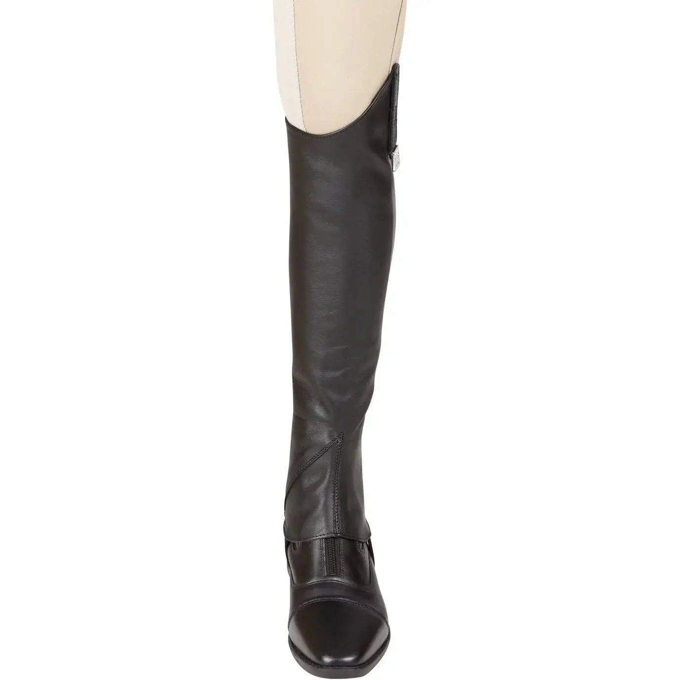 Huntley Equestrian Custom Fit Premium Leather Half Chaps - Image 8
