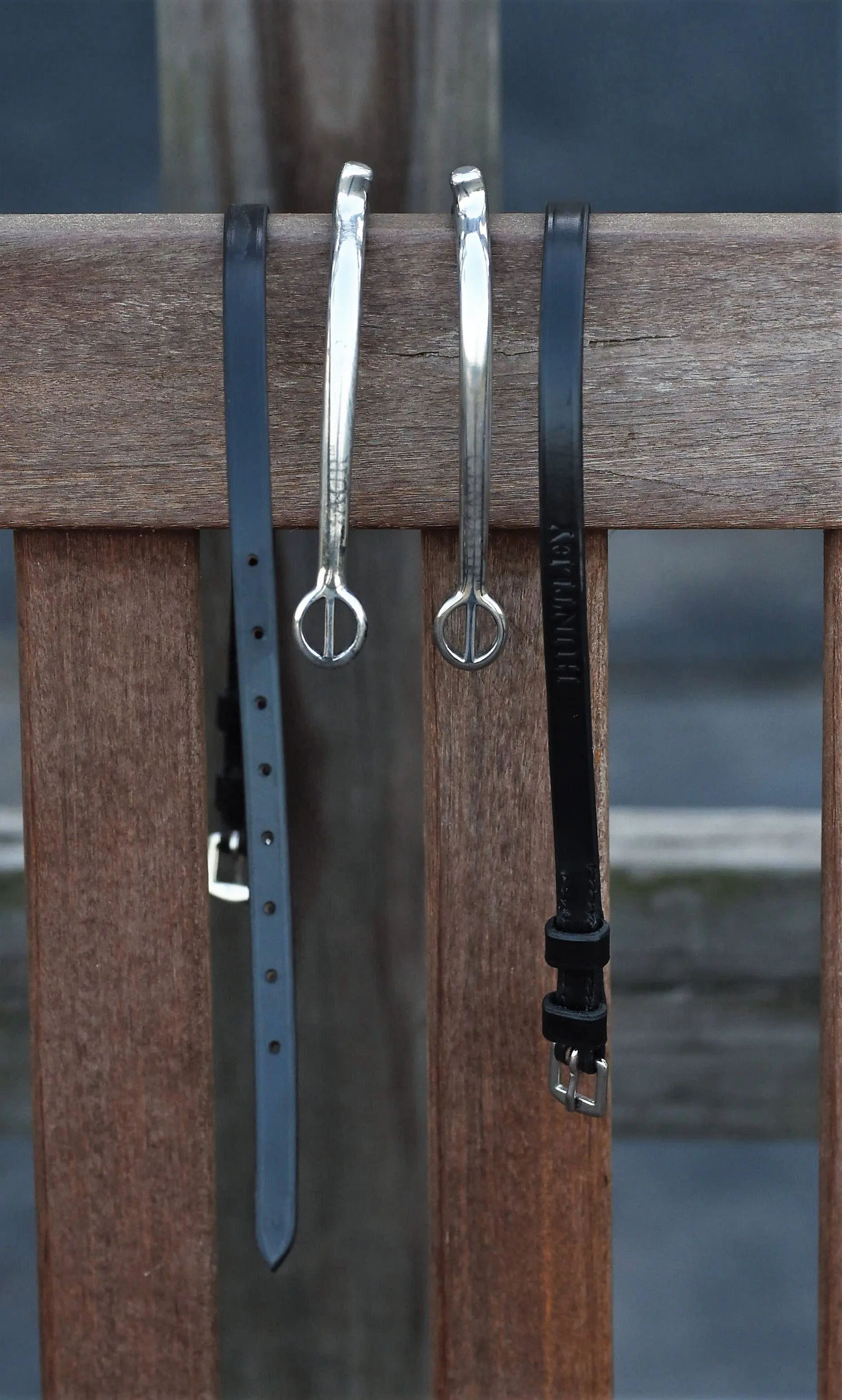 Huntley Equestrian Premium English Leather Spur Straps - Image 6