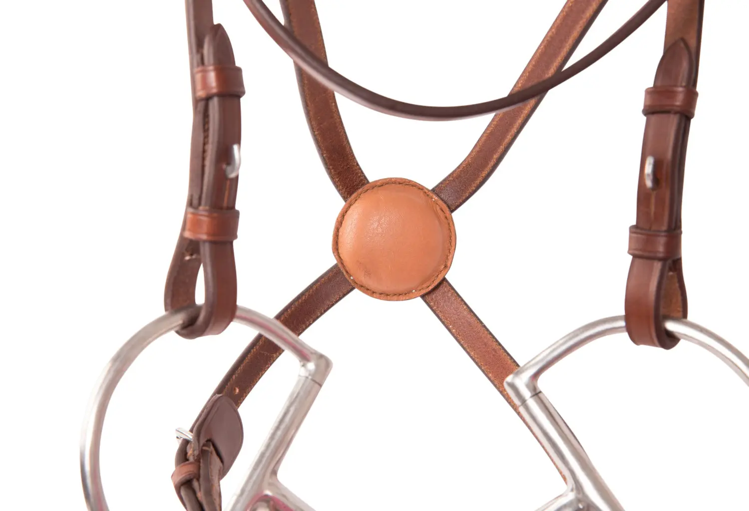 Huntley Equestrian Sedgwick Fancy Stitched Figure 8 Noseband - Image 5