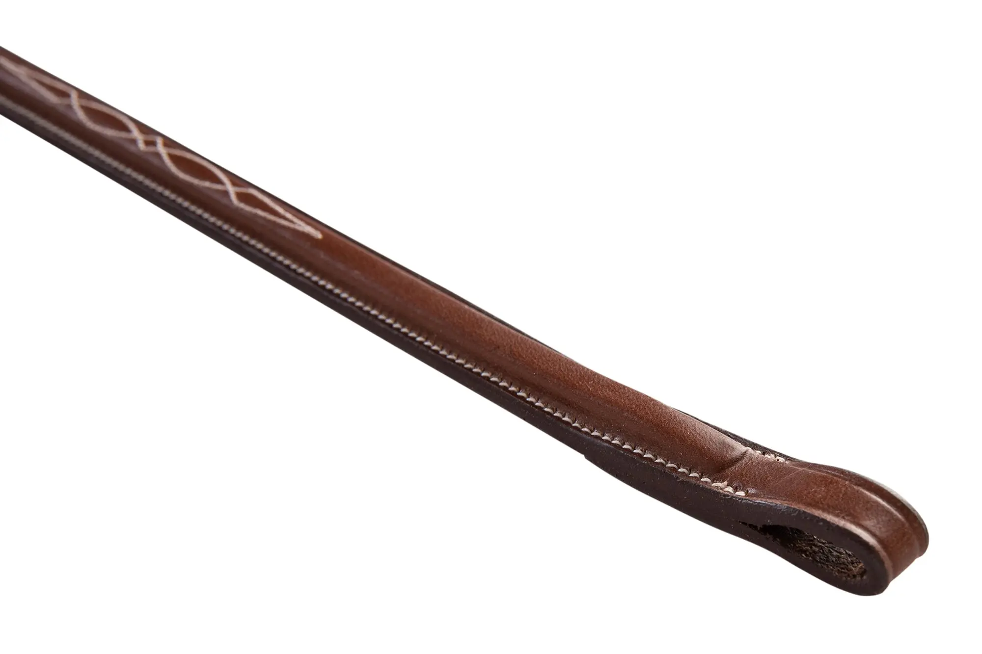 Huntley Equestrian Sedgwick Fancy Stitched Square Raised Brow Band - Image 8