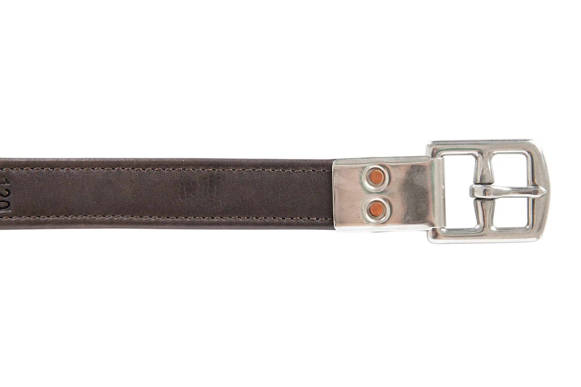 Huntley Equestrian Sedgwick Leather Flat Buckle Stirrup Leathers - Image 6