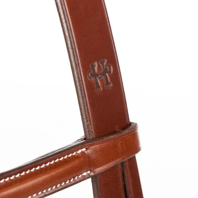 Huntley Equestrian Traditional Bridle Crown Piece - Image 3